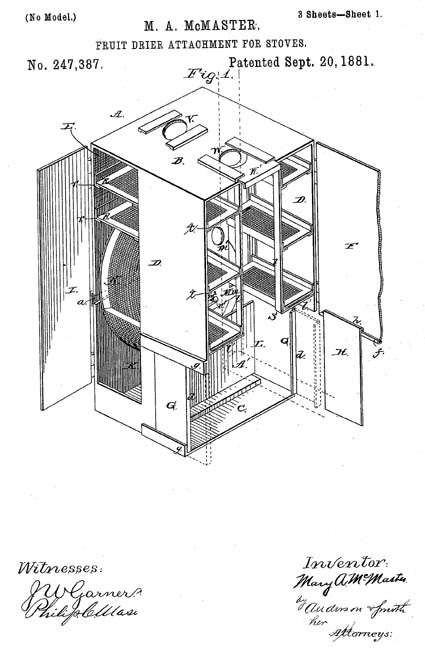 Fruit Drier Attachment for Stoves