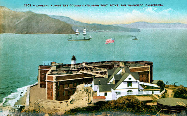 Fort Point postcard
