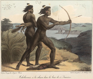 Ohlone Indians drawn by Louis Choris (1816)