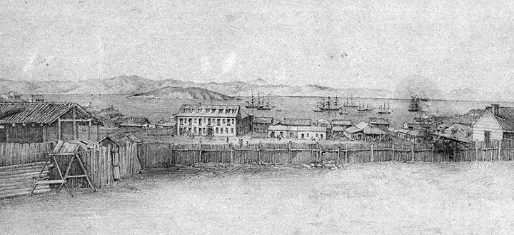Portsmouth Square, 1849