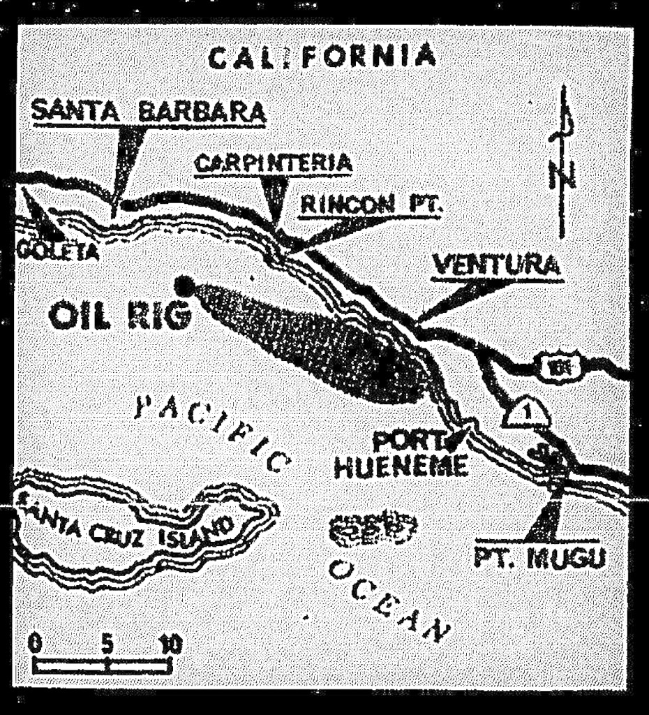 Santa Barbara Oil Spill, 1969