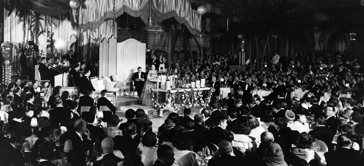 Academy awards banquet 1929