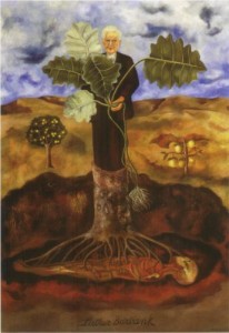 Portrait of Luther Burbank by Frieda Kahlo (1931)