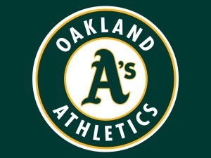 Oakland Athletics logo.