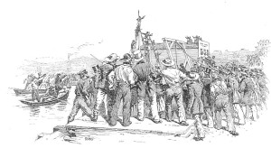 The Hanging of Stuart by the First Vigilance Committee (1851).
