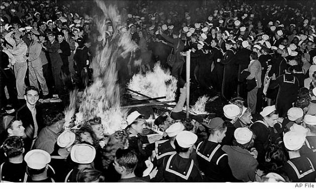 V-J Riots in San Francisco (1945).