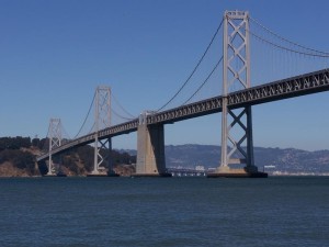 San Francisco - Oakland Bay Bridge eastern span.