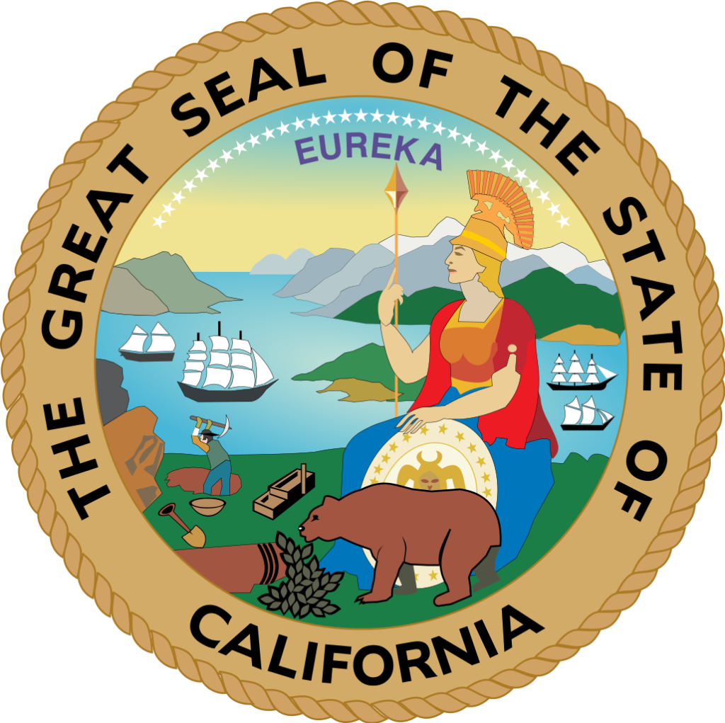 Great Seal of California.