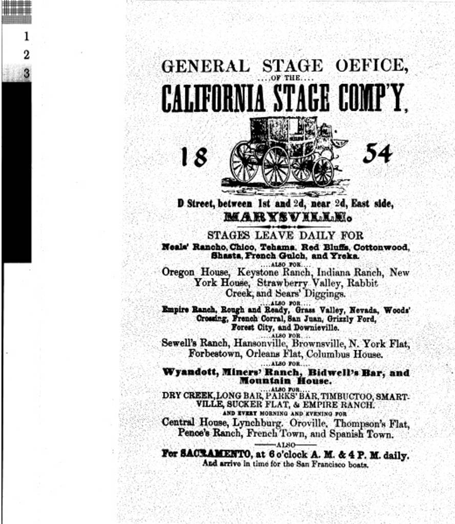 California Stage Company (1854).