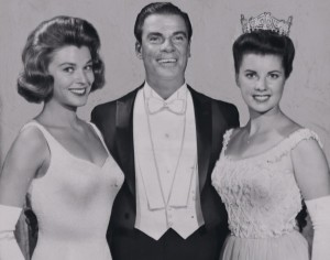 Bert Parks at "Miss America" contest (1958).