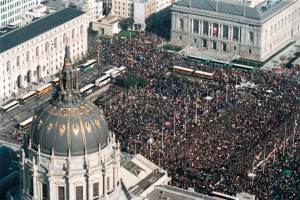Anti-war protest (2003).