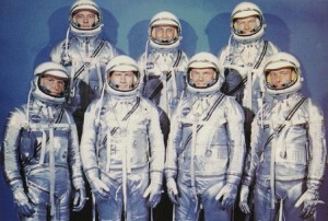 Mercury astronauts.