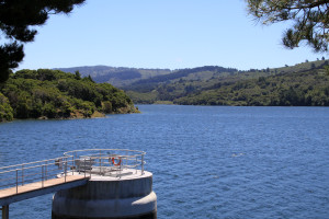 Lower Crystal Springs Reservoir, San Mateo County.
