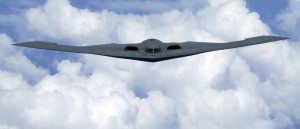 B-2 Stealth bomber.