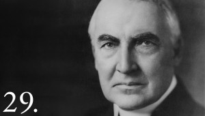 President Warren Harding.